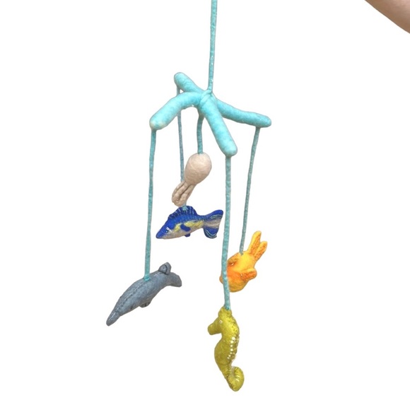 Other - Crib Mobile Baby underwater theme octopus fish seahorse felt nursery ocean sea